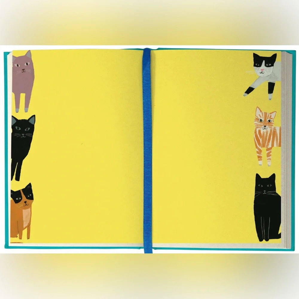 Adorable Cat-Themed Illustrated Journal - 272 Fun Bold Pages - excellent gift!